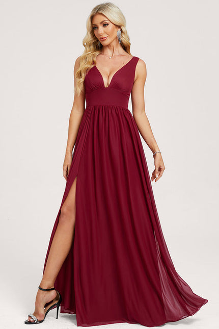 Robe de Soirée Vaporeuse Classique - gallery 2