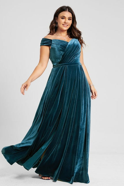 Robe de Soirée Sérénité Émeraude - gallery 9