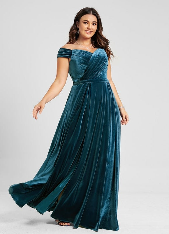 Robe de Soirée Sérénité Émeraude - gallery 9