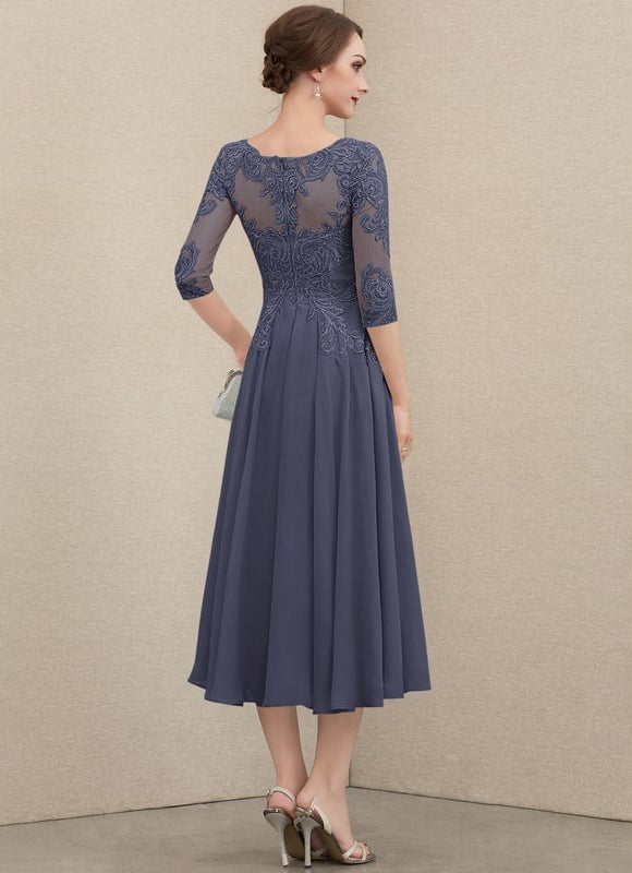 Robe de Soirée Éclat Grisé - gallery 7