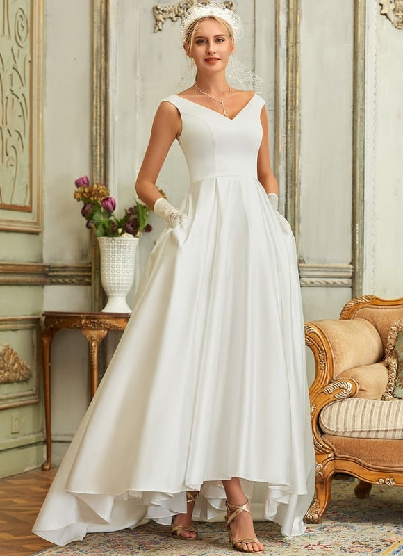 Robe de Soirée Satin Éclair Divresse
