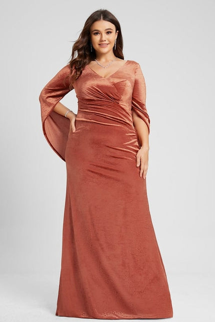 Robe de Soirée Velours Aurora - gallery 4
