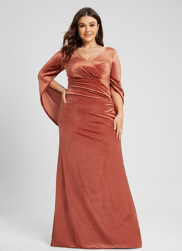 Robe de Soirée Velours Aurora - gallery 4