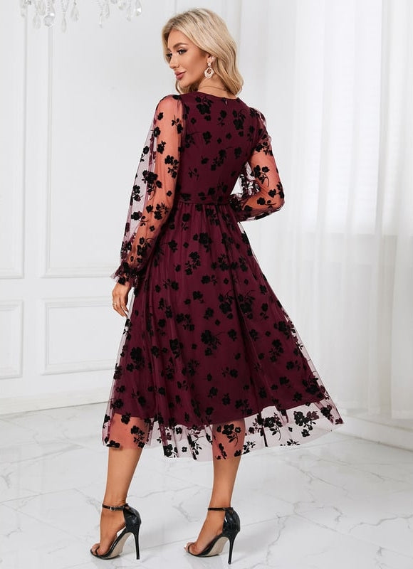 Robe de Soirée Mystique Florale - gallery 8