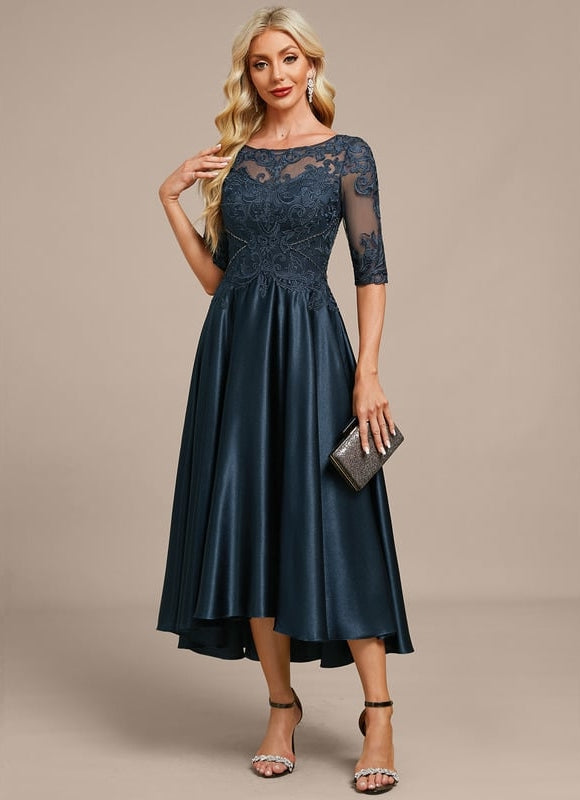 Robe de Soirée Drapé Éclatant - gallery 2