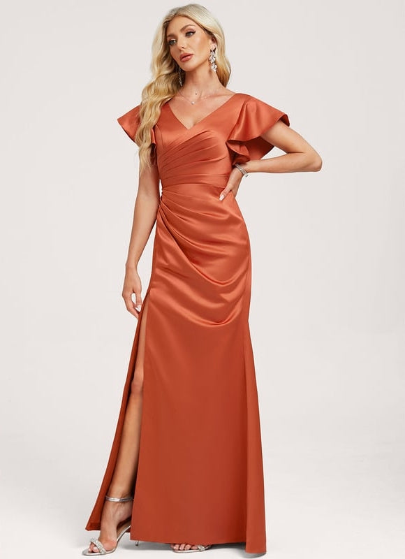 Robe De Soirée Cocktail Longue - gallery 1