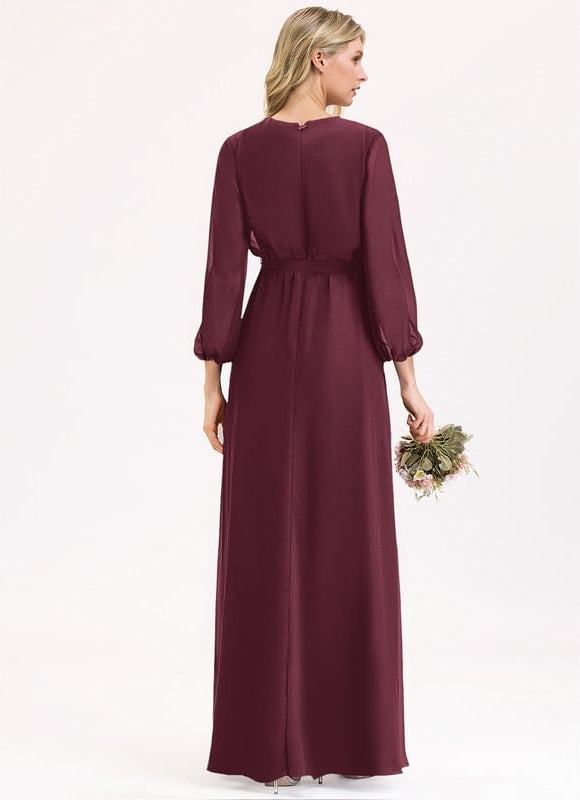 Robe de Soirée Rouge Velours Élégant - gallery 8