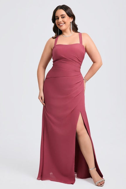 Robe de Soirée Mosaique Satinée - gallery 5