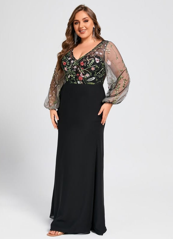 Robe de Soirée Élégance Botanique - gallery 8