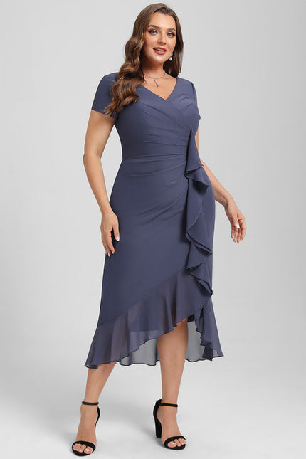 Robe de Soirée Chic Asymétrique - gallery 7