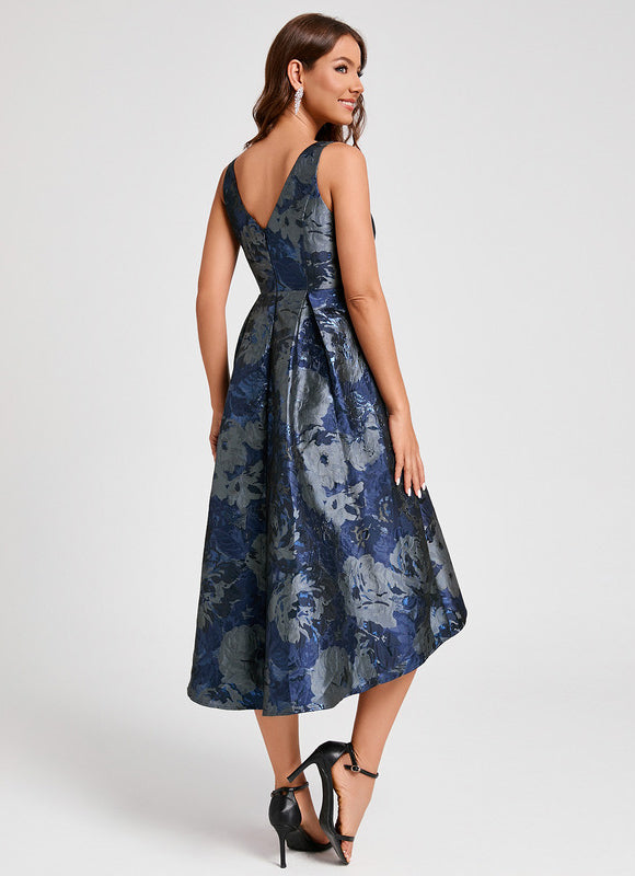 Robe de Soirée Fleurie Nuit - gallery 5