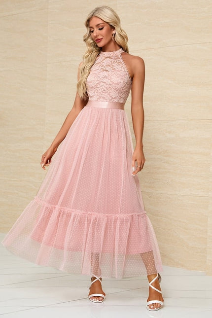 Robe de Soirée Douceur Poudrée