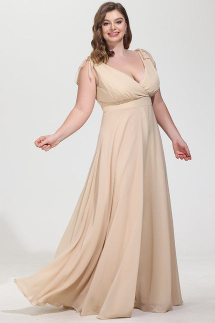 Robe de Soirée Satinée Douceur - gallery 7