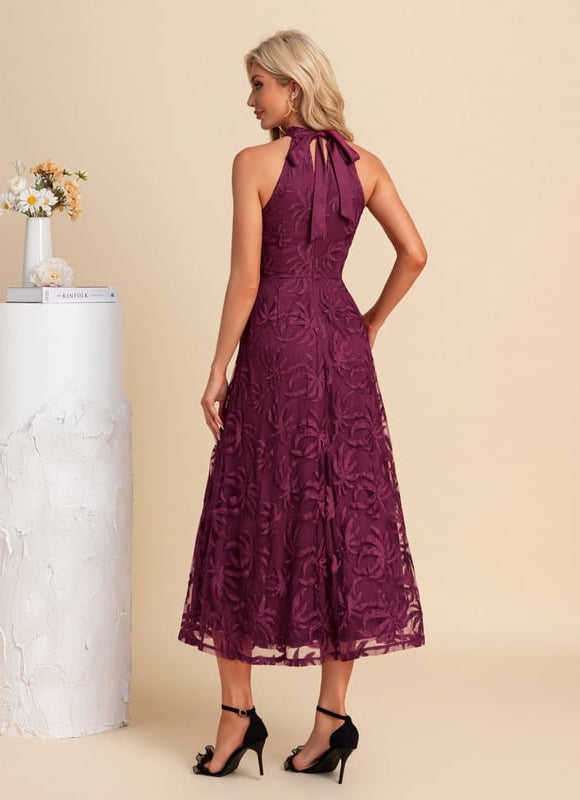 Robe de Soirée Orchidée Chic - gallery 1
