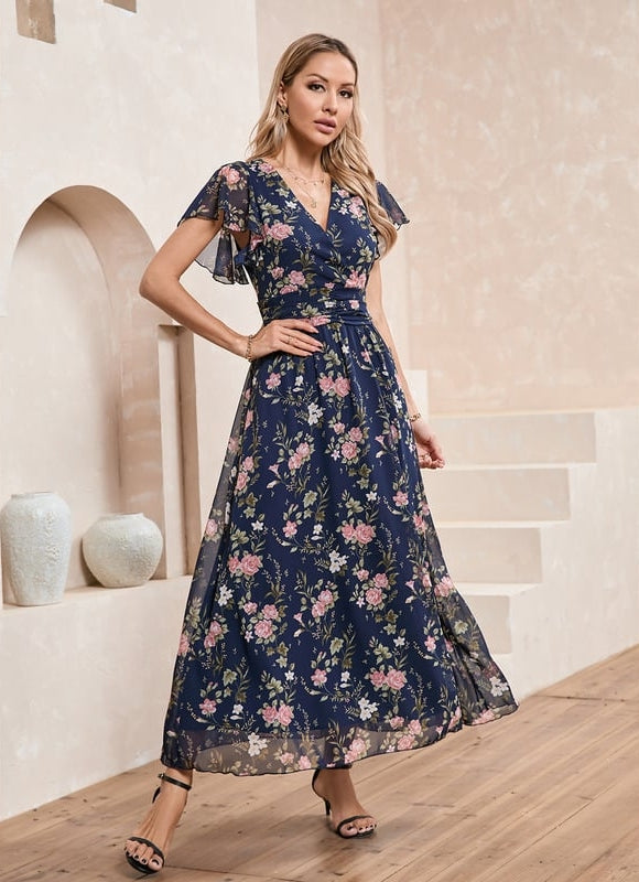 Robe de Soirée Maxi Étoilée - gallery 1