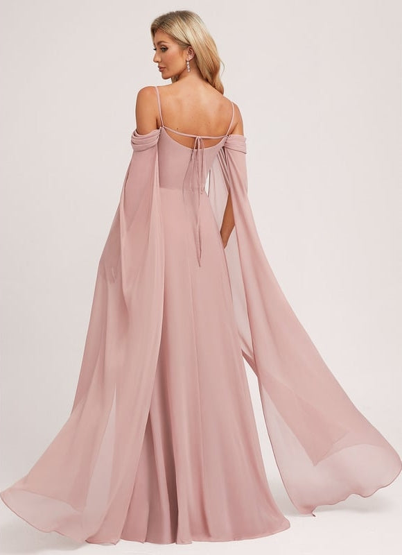 Robe de Soirée Rosé Éthéré - gallery 6