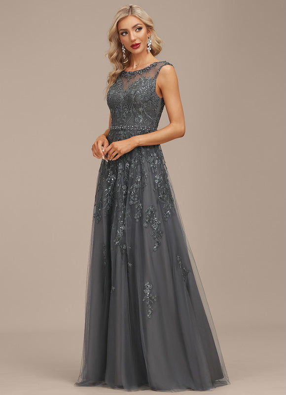 Robe de Soirée Élégance Argentée - gallery 4