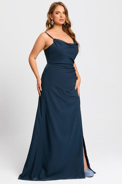 Robe De Soirée En Mousseline - gallery 9
