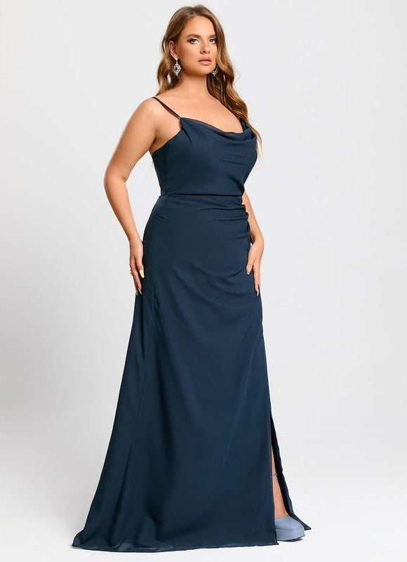 Robe De Soirée En Mousseline - gallery 9