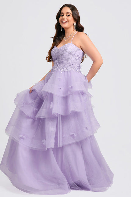 Robe de Soirée Lavande Étoilée - gallery 9