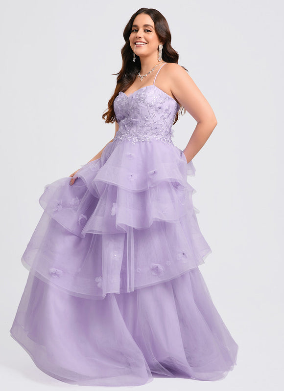 Robe de Soirée Lavande Étoilée - gallery 9
