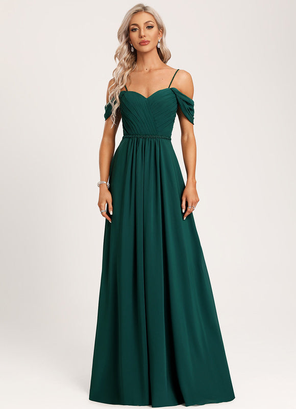 Robe de Soirée Émeraude Volante - gallery 6