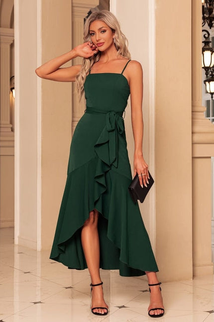 Robe de Soirée Sirène Asymétrique