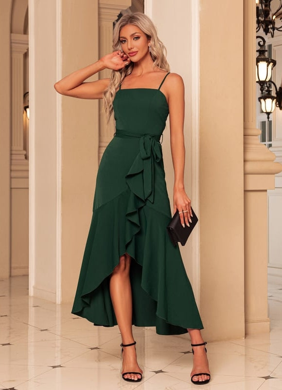 Robe de Soirée Sirène Asymétrique