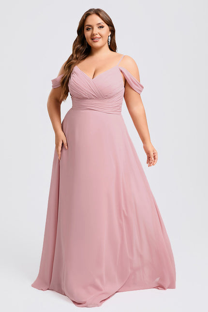 Robe de Soirée Écrue Flottante - gallery 7