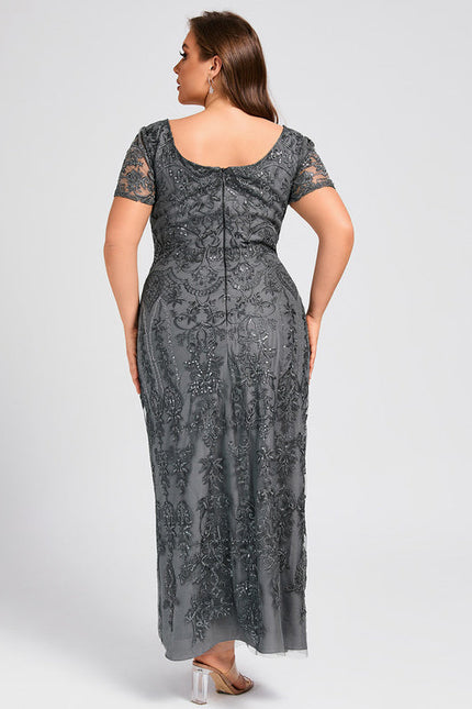 Robe de Soirée Gris Étoilé - gallery 7