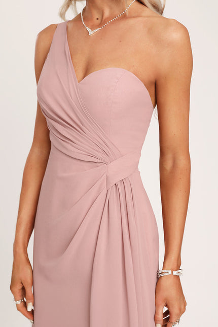 Robe de Soirée Asymétrique Fluide - gallery 1