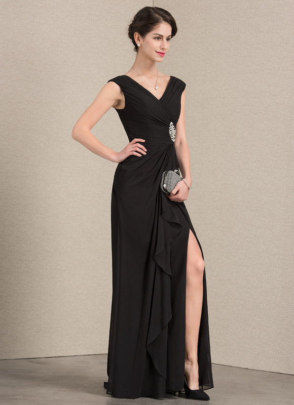 Robe de Soirée Élégance Sombre Éclat - gallery 3