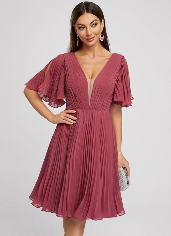 Robe de Soirée Vague Élégante - gallery 1