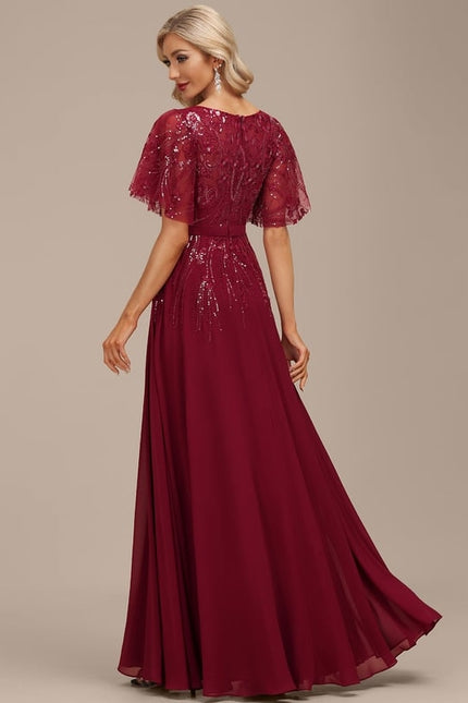 Robe de Soirée Élégance Marine - gallery 4