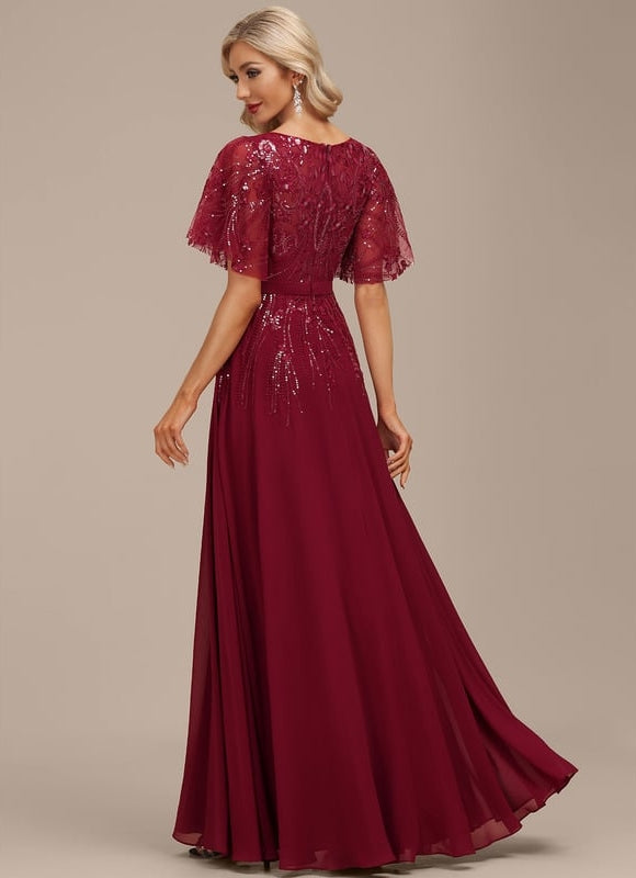 Robe de Soirée Élégance Marine - gallery 4