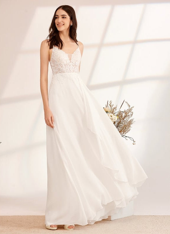Robe De Mariée Soirée Blanche - gallery 4