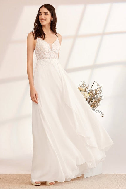 Robe De Mariée Soirée Blanche - gallery 4