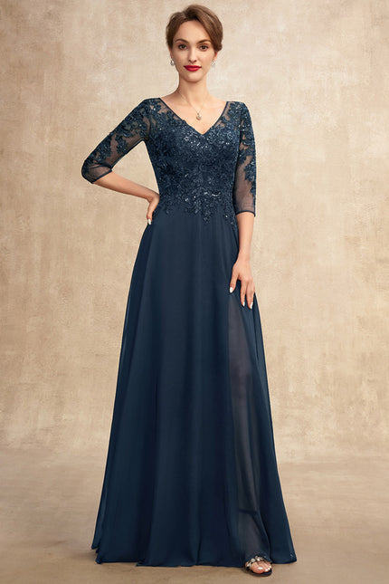 Robe de Soirée Éclat Abyssal