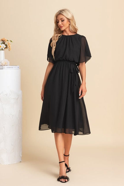 Robe de Soirée Noire Légère - gallery 5