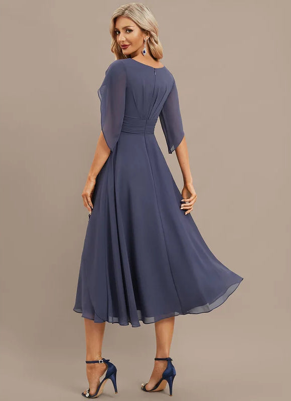 Robe de Soirée Chiffon Modèle V - gallery 2