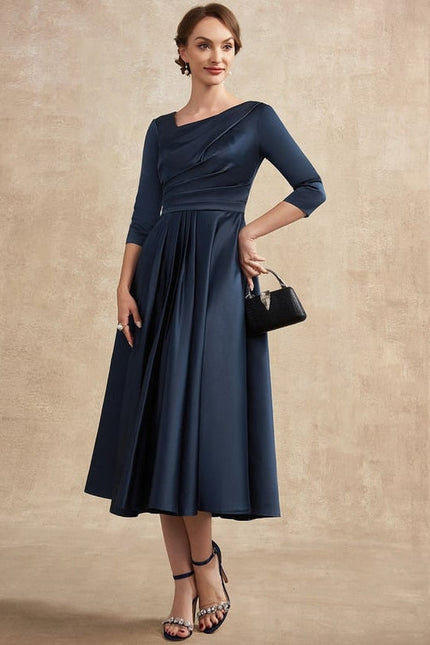 Robe de Soirée Satinique Moderne - gallery 2