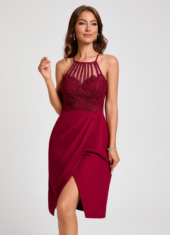 Robe De Soirée Courte Colorée - gallery 5