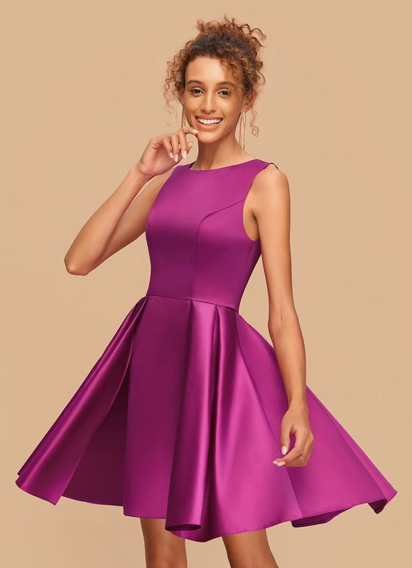 Robe de Soirée Satinée Précieuse