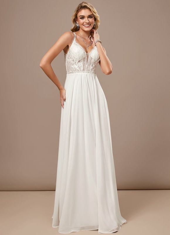 Robe De Mariée Soirée Blanche