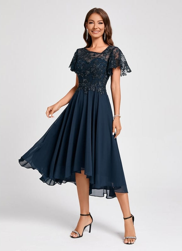 Robe de Soirée Flottante Nuit - gallery 4