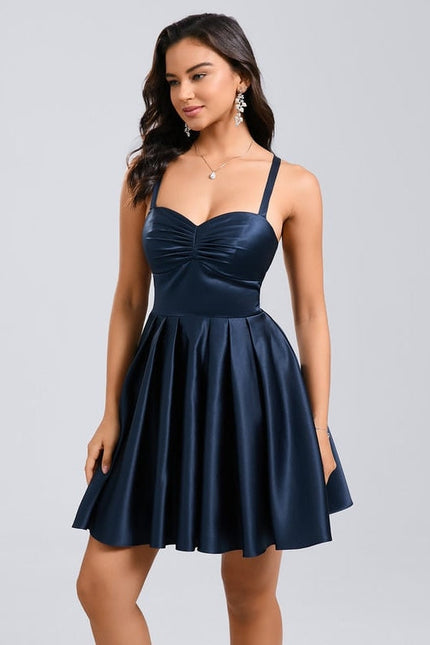 Robe de Soirée Satinée Éclat - gallery 4