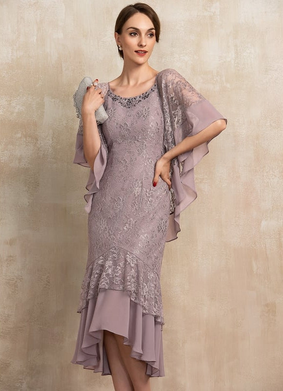 Robe de Soirée Velours Lavande