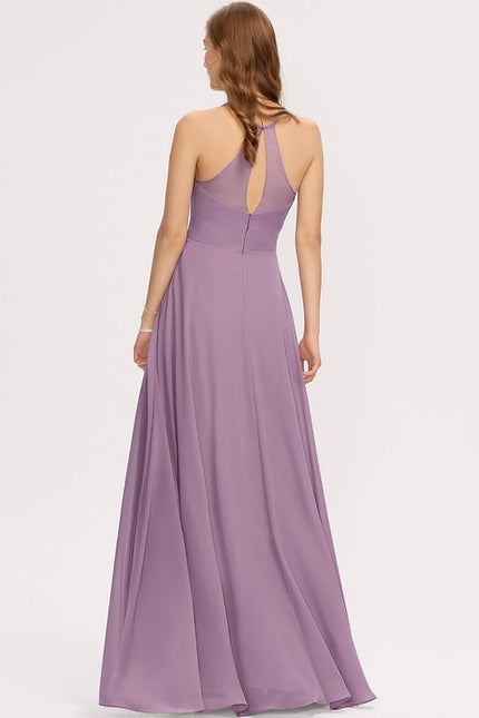 Robe de Soirée Sable Chic - gallery 1