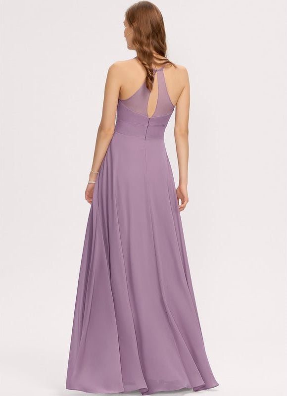 Robe de Soirée Sable Chic - gallery 1