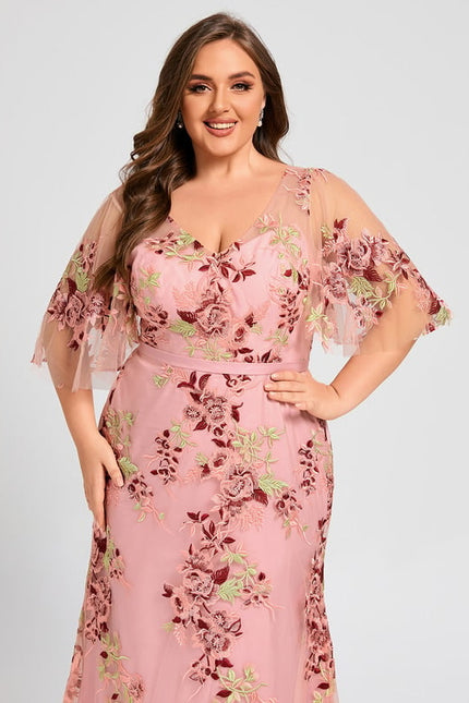 Robe de Soirée Florale Couture - gallery 9